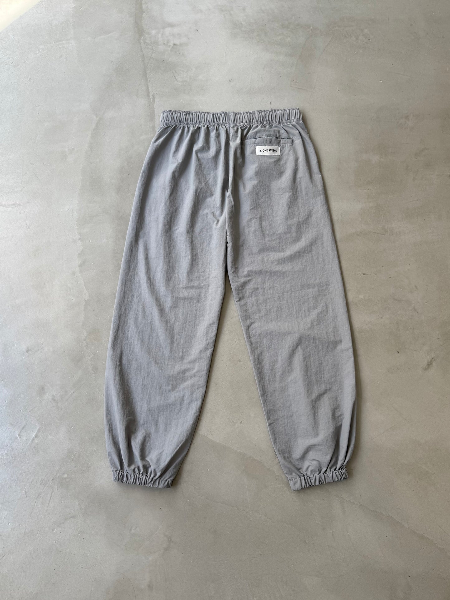 【MENS】WIDE NYLON PANT "GRAY"