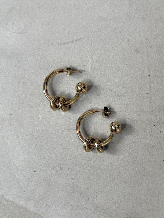 ALAN EARRINGS "GOLD"