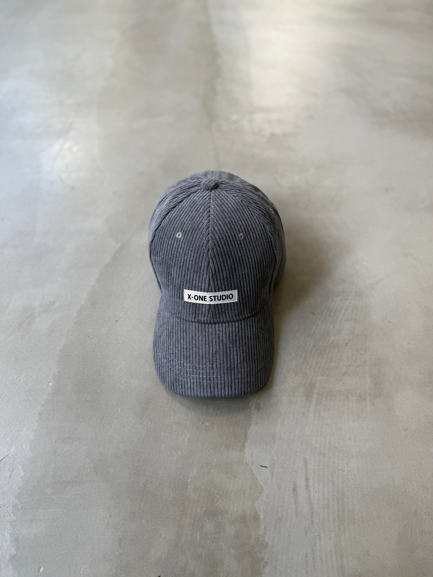 CORDUROY CAP "GRAY"