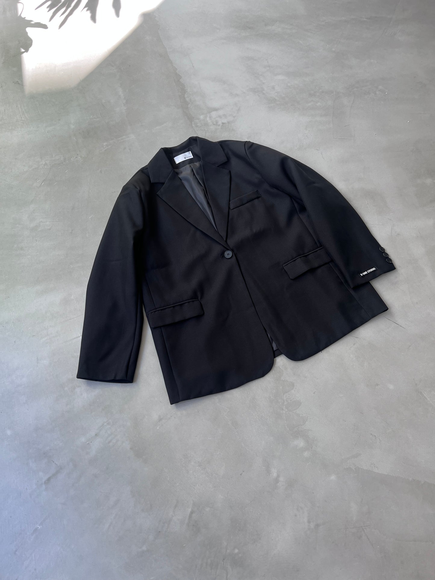 OVER SIZED JACKET "BLACK"