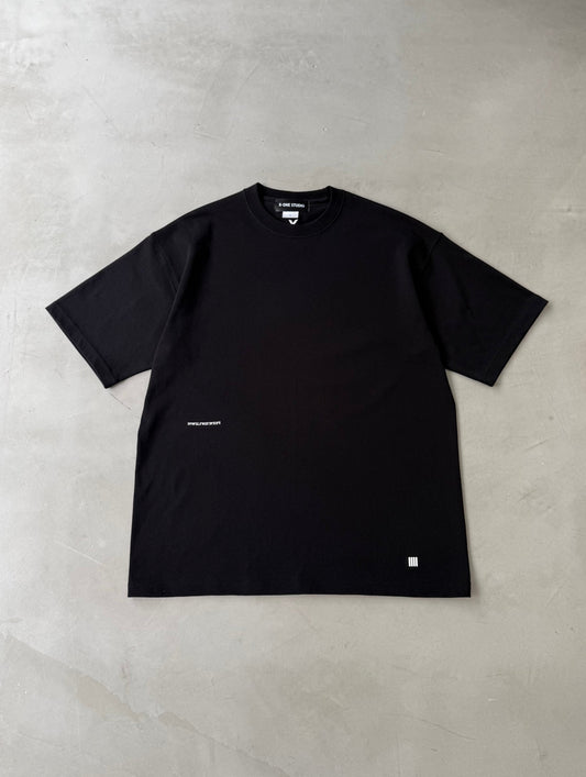 X-ONE COORDINATE TEE "BLACK"