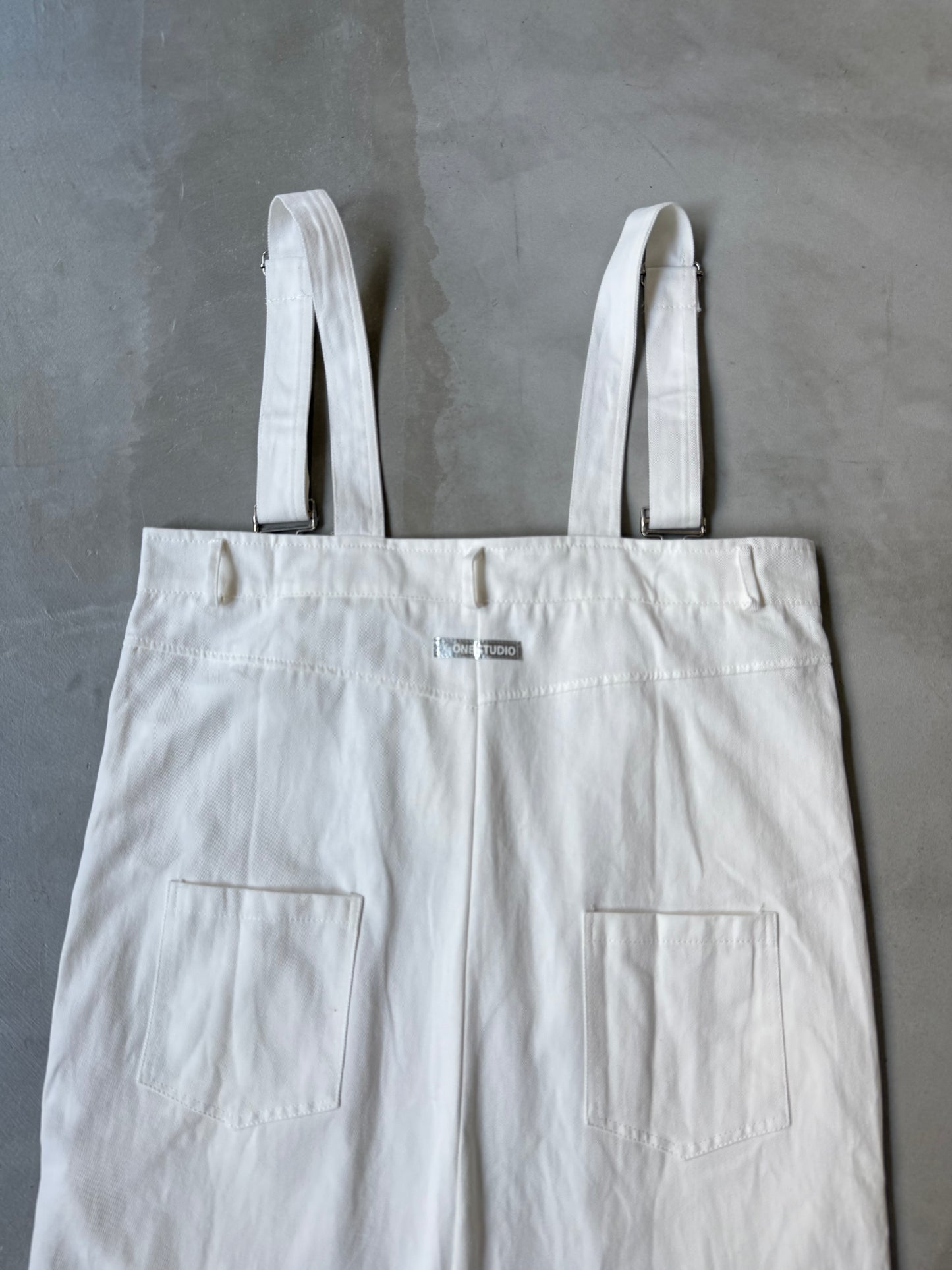 LOOSE WIDE JUMPER "WHITE"