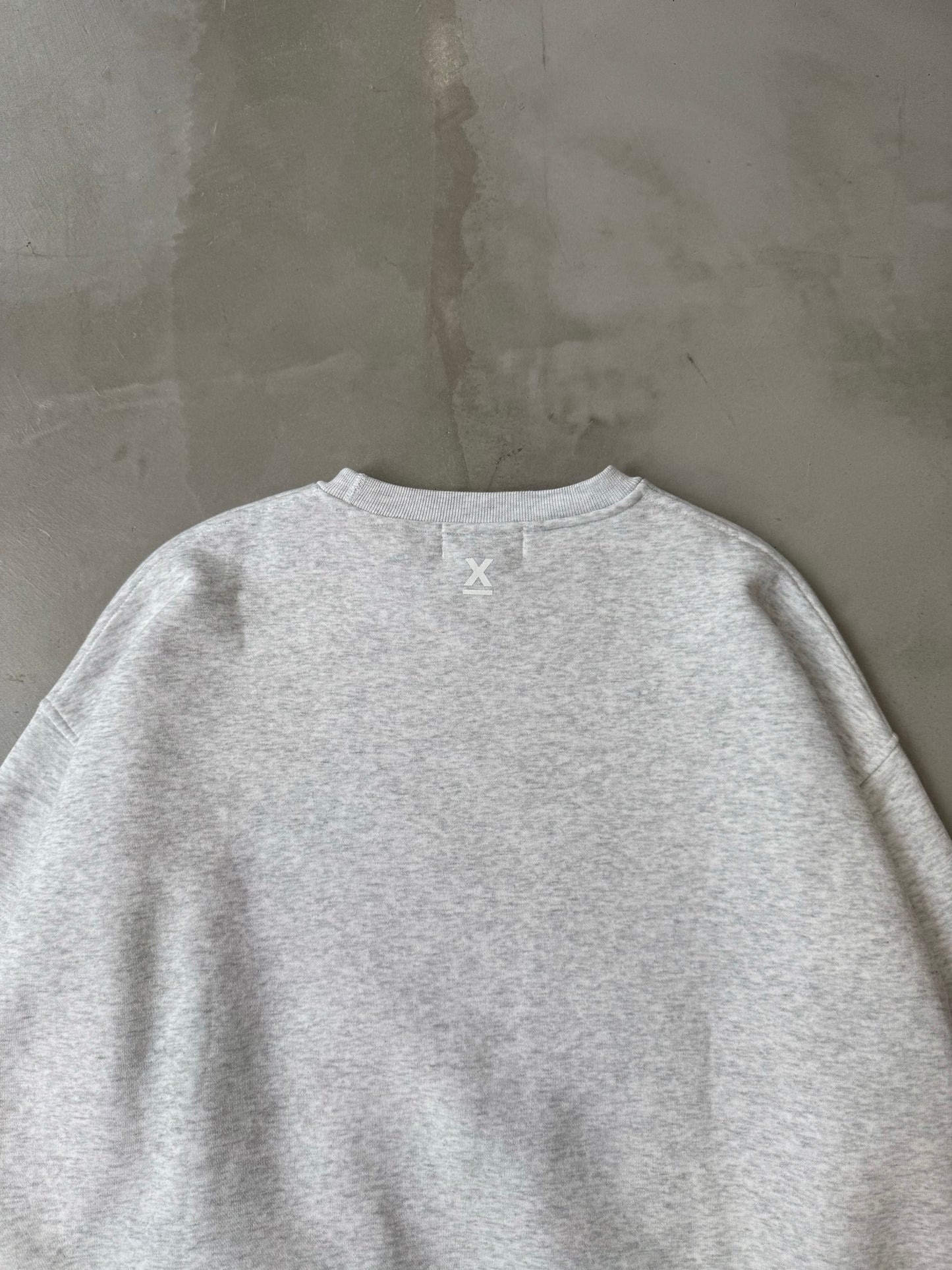 X-ONE WIDE SWEAT "ASH"