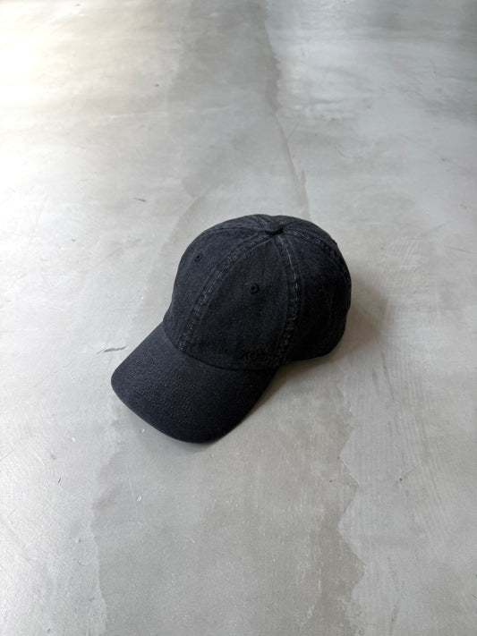 BLACK DENIM CAP