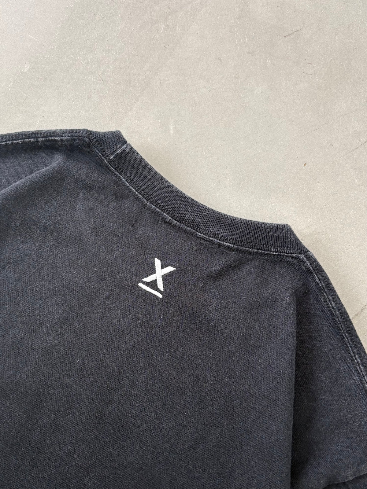 WASHED BOXLOGO L/S Tee “BLACK”