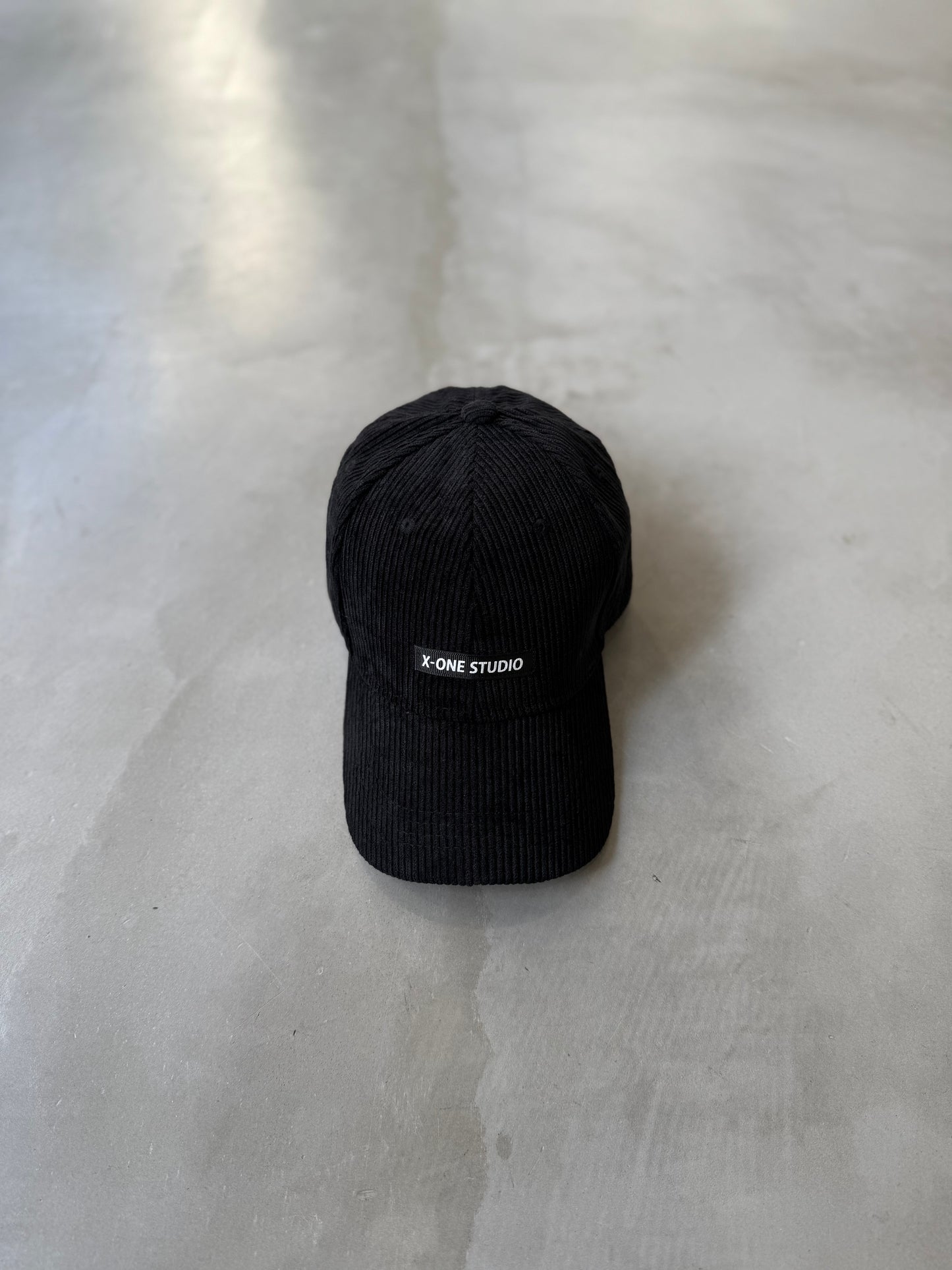 CORDUROY CAP "BLACK"