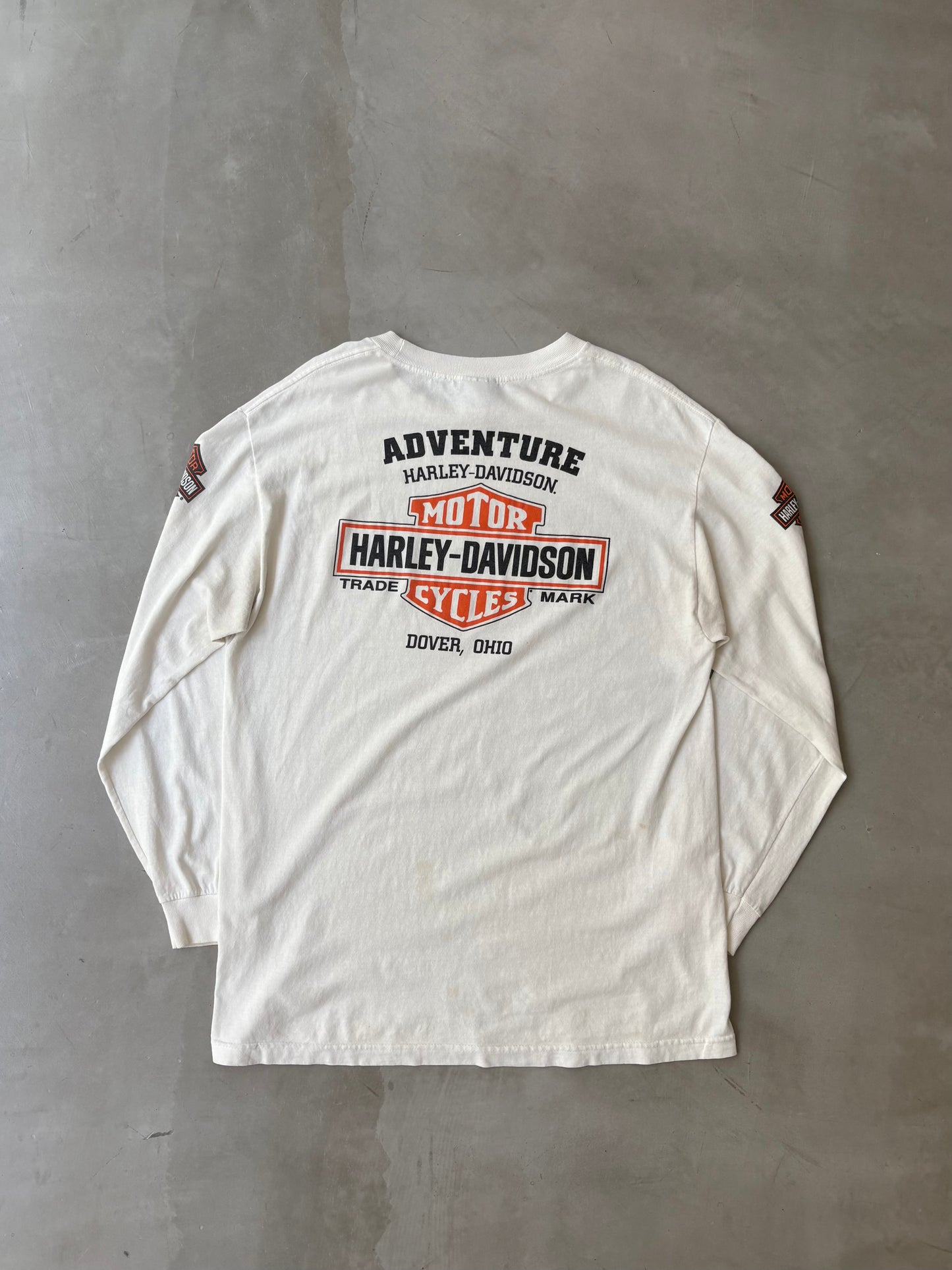 ［VINTAGE］Harley-Davidson Long Sleeve T-shirt “Ohio”