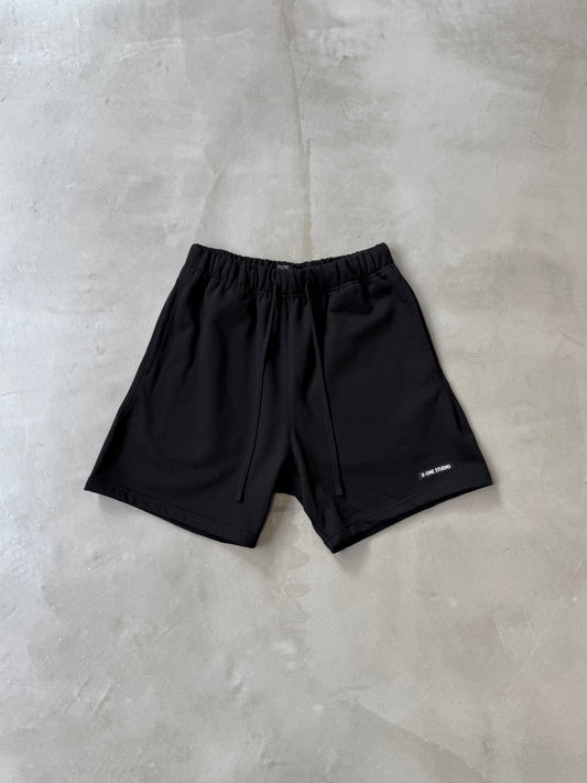 【MENS】SWEAT SHORT PANTS "BLACK"