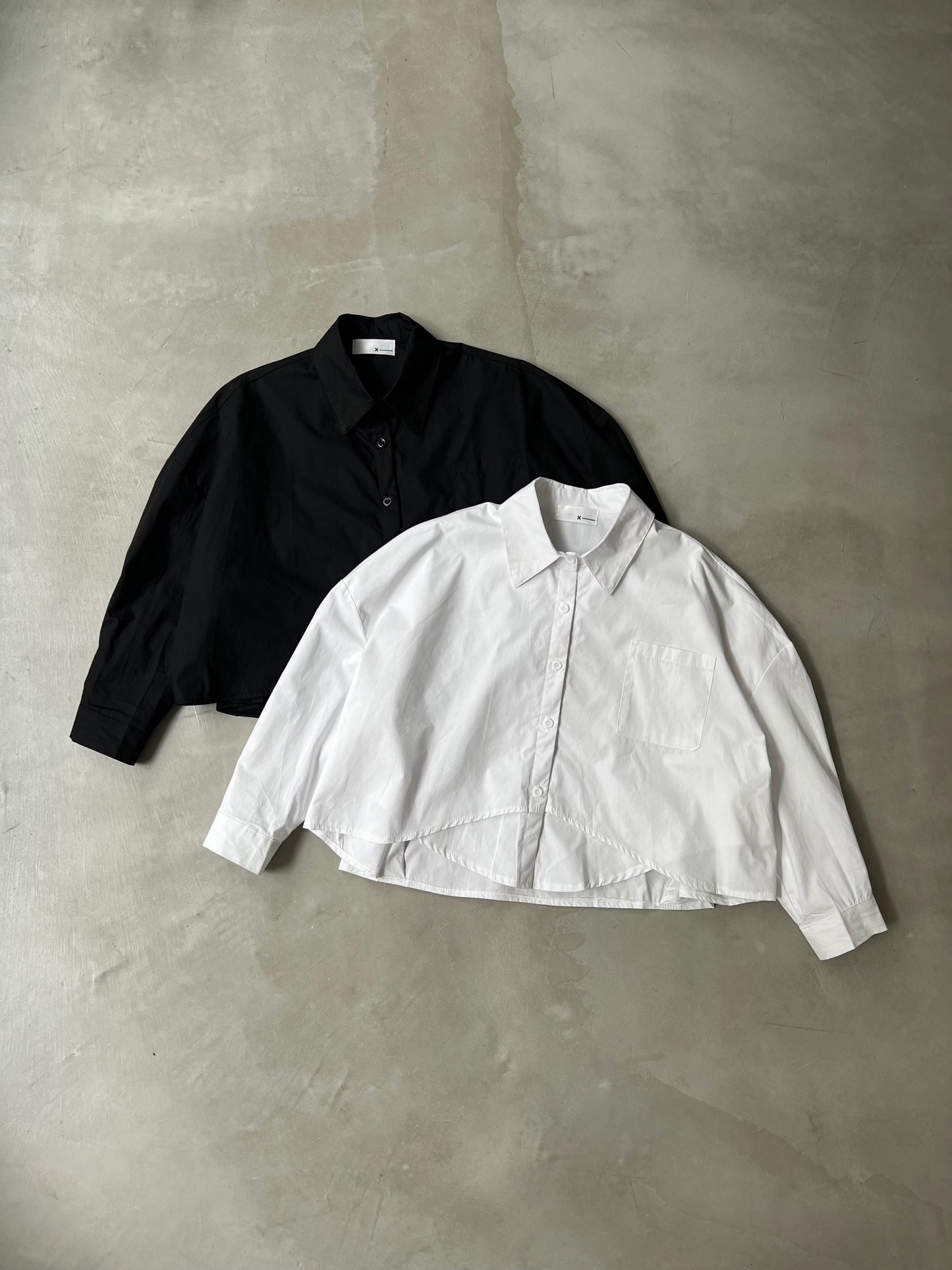 WIDE TACK SHIRT "WHITE"