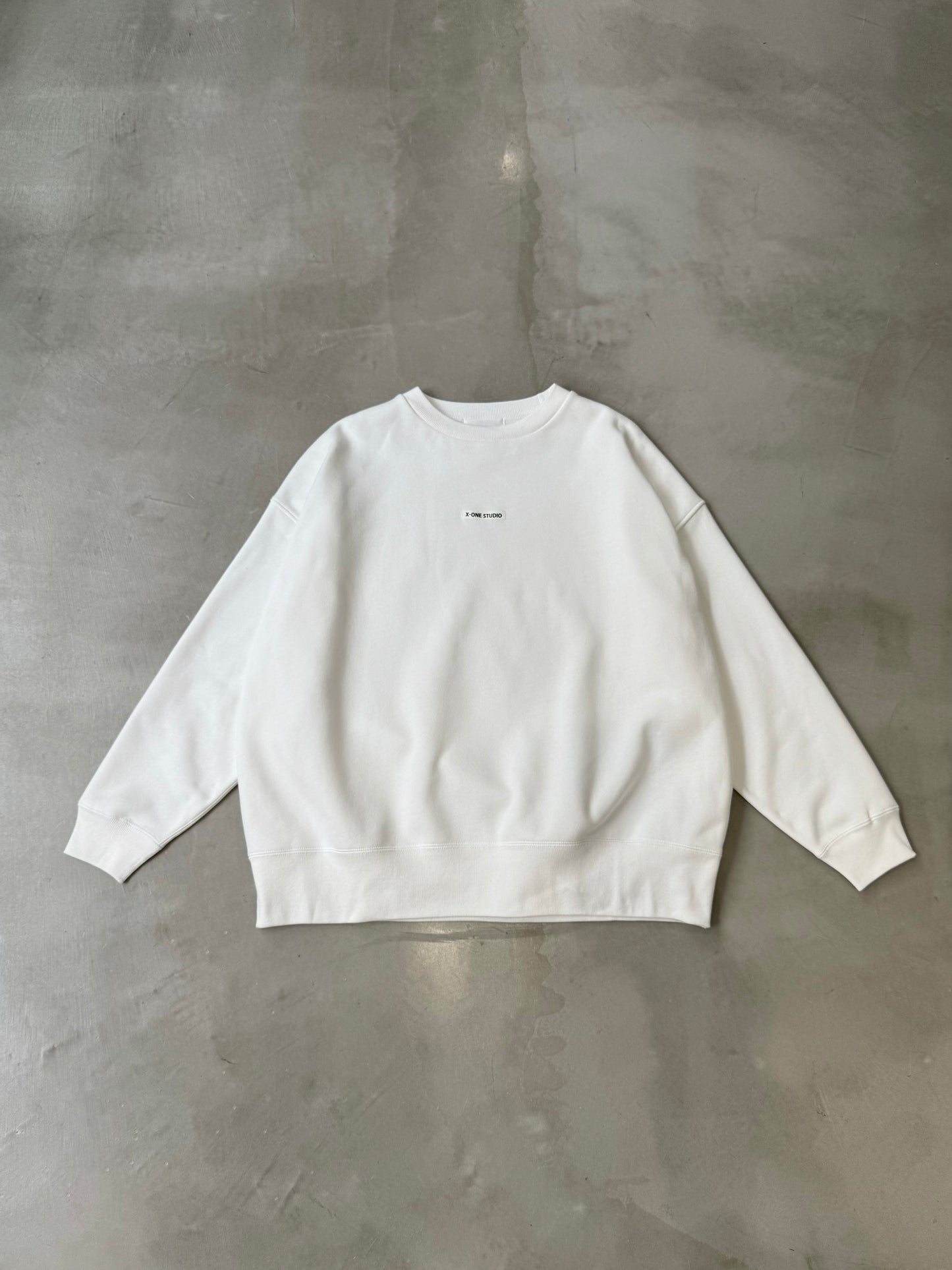 X-ONE WIDE SWEAT "WHITE"