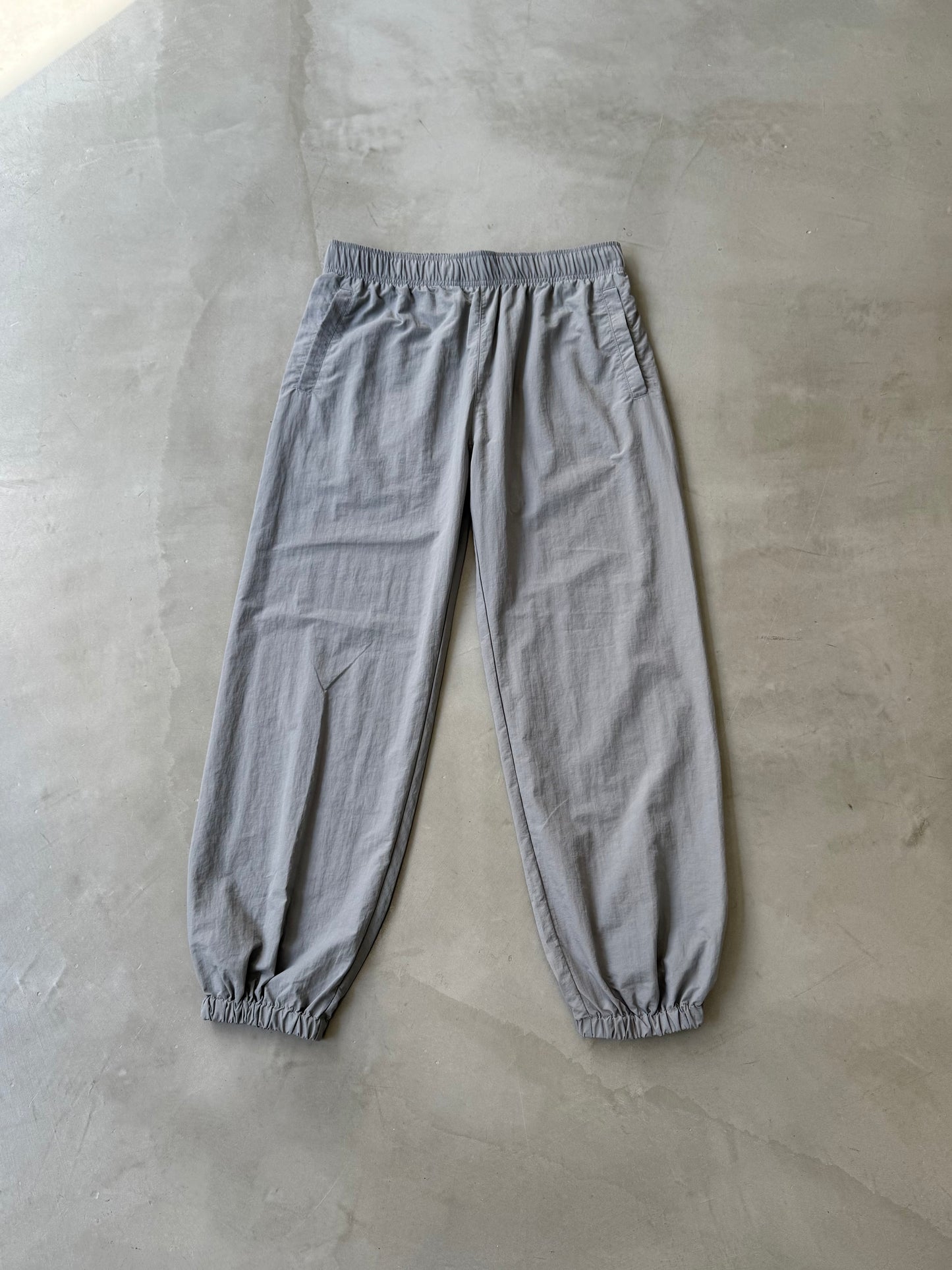 【MENS】WIDE NYLON PANT "GRAY"