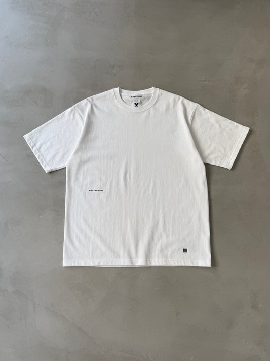 X-ONE COORDINATE TEE "WHITE"
