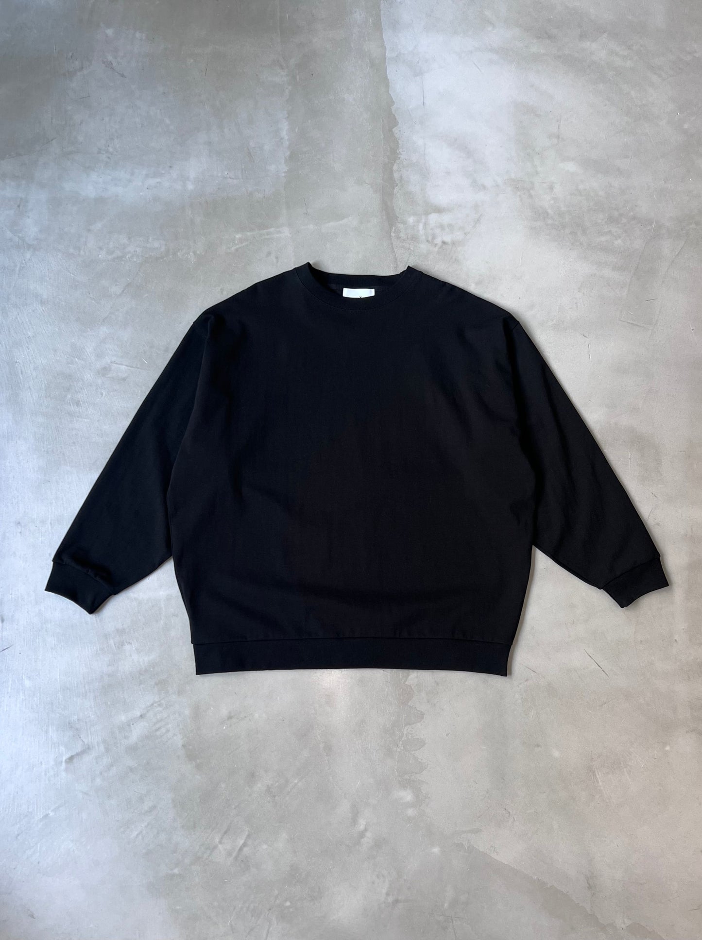 【MENS】9.0oz LONG TEE "BLACK"