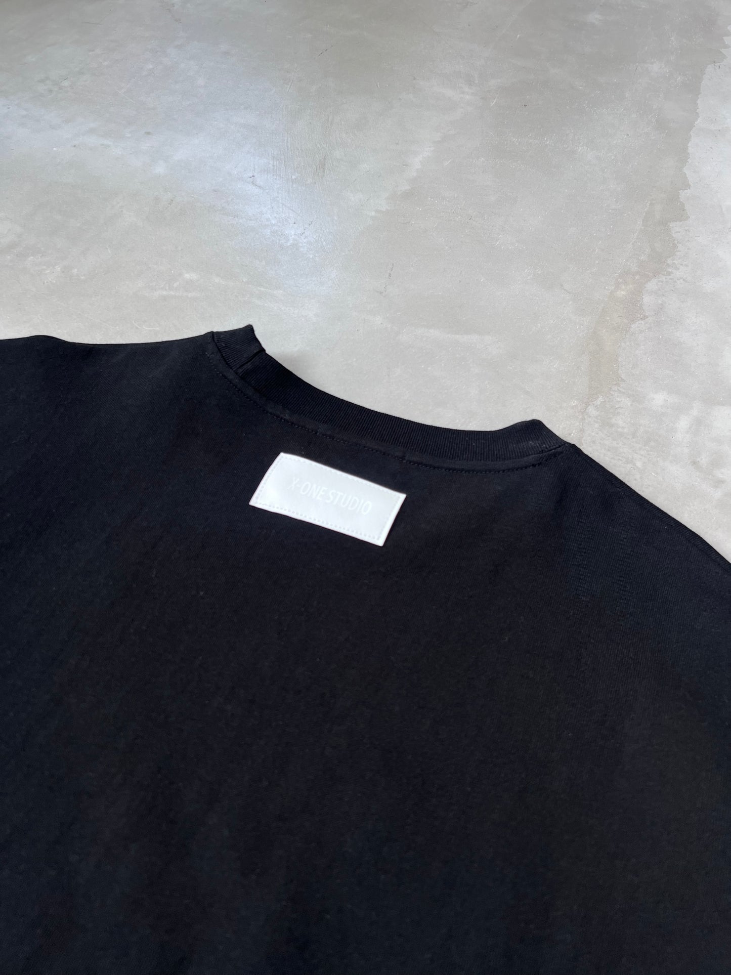 【MENS】9.0oz LONG TEE "BLACK"