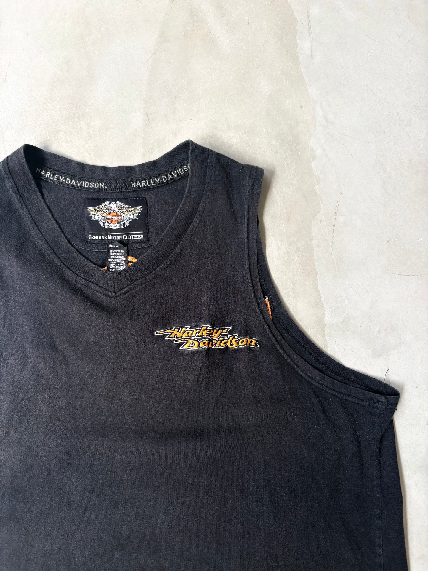 ［VINTAGE］Harley-Davidson Tank “Embroidery”