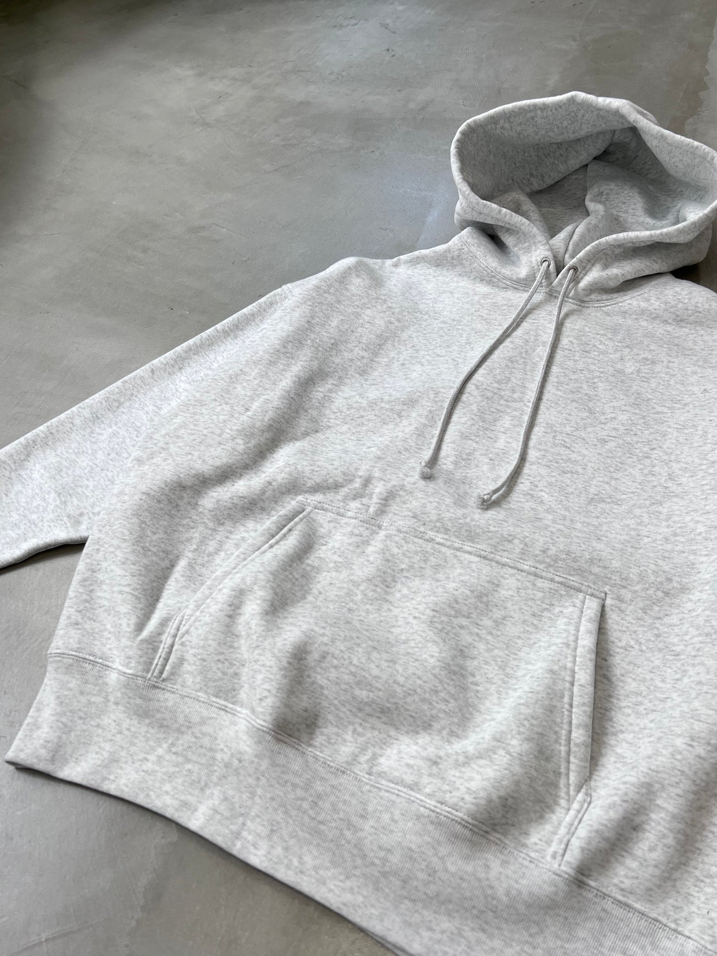 X-ONE WIDE HOODIE "ASH"