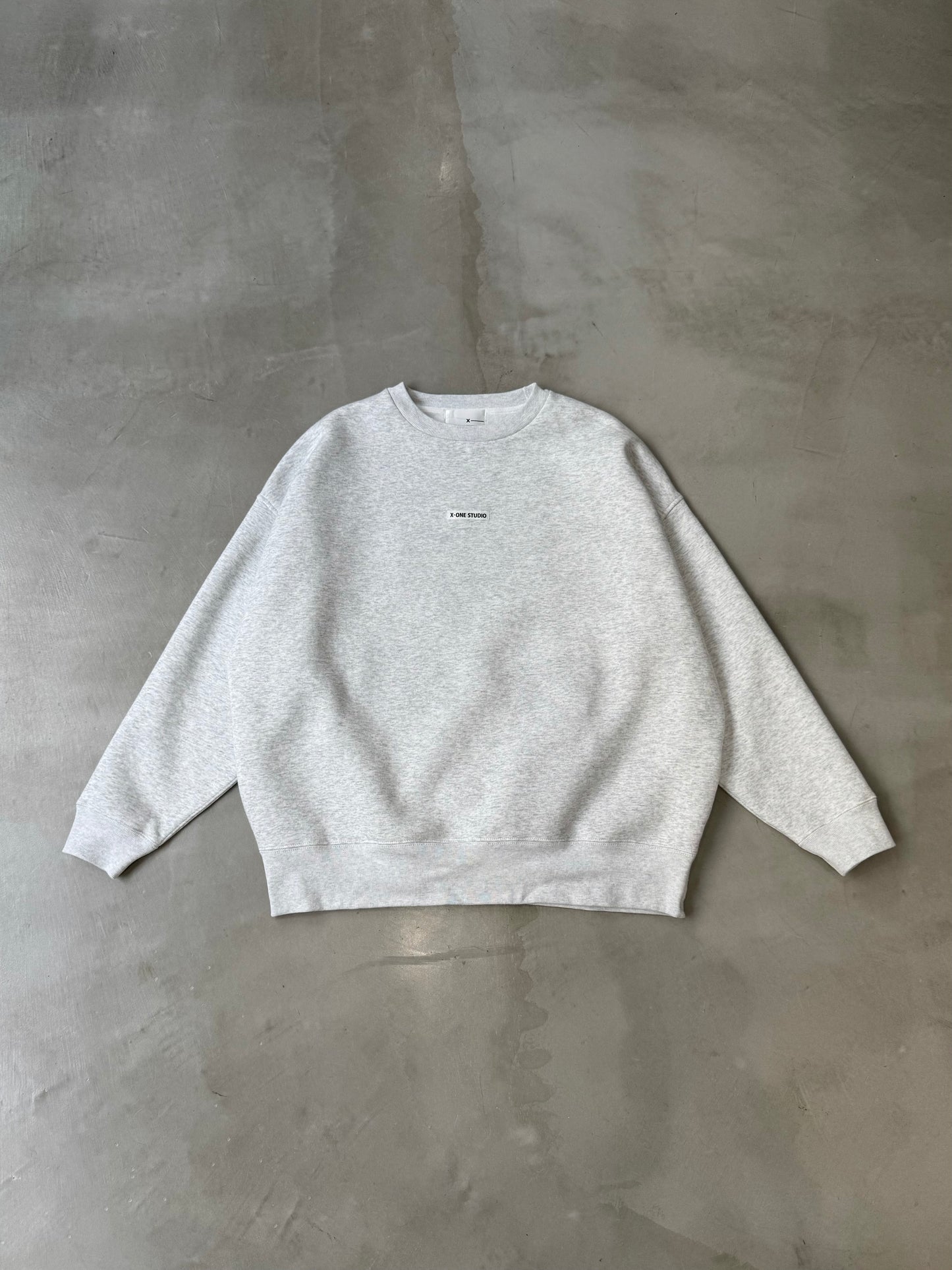 X-ONE WIDE SWEAT "ASH"