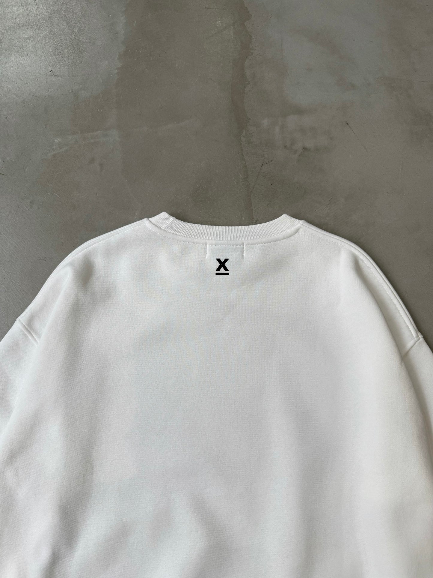 X-ONE WIDE SWEAT "WHITE"