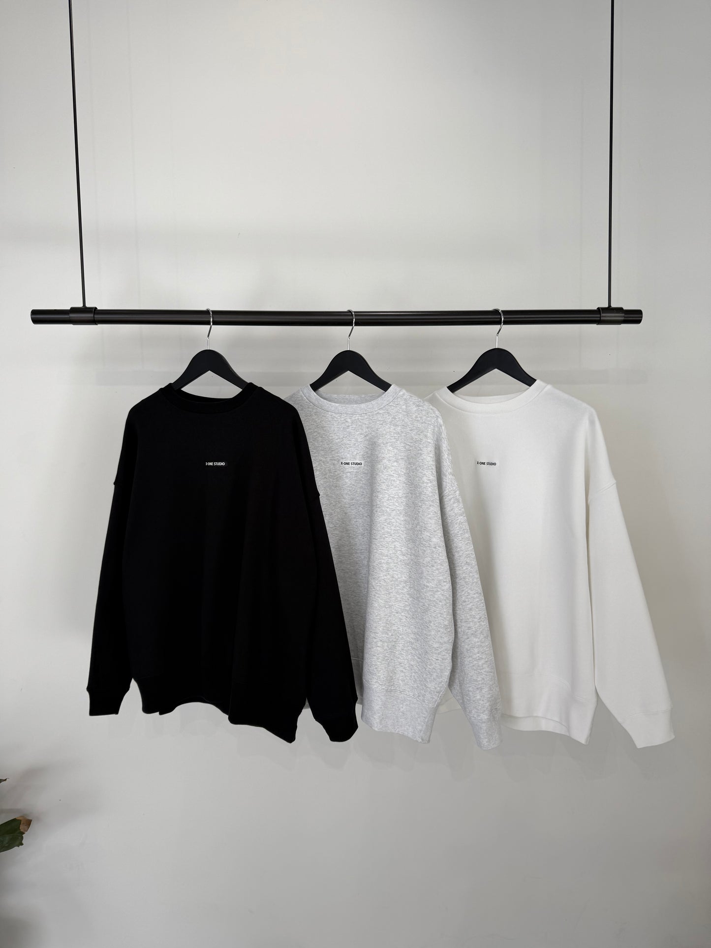X-ONE WIDE SWEAT "BLACK"