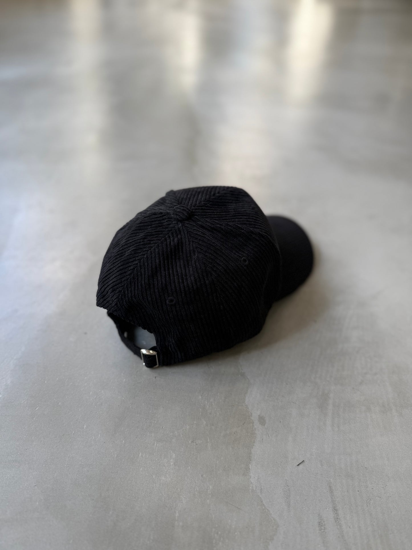 CORDUROY CAP "BLACK"