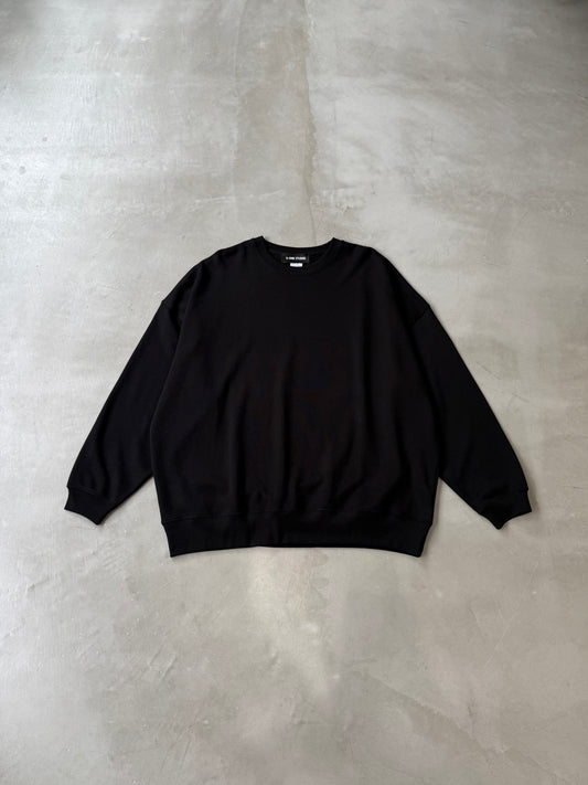 【MEN'S】X-ONE BACK LOGO 10oz "BLACK"