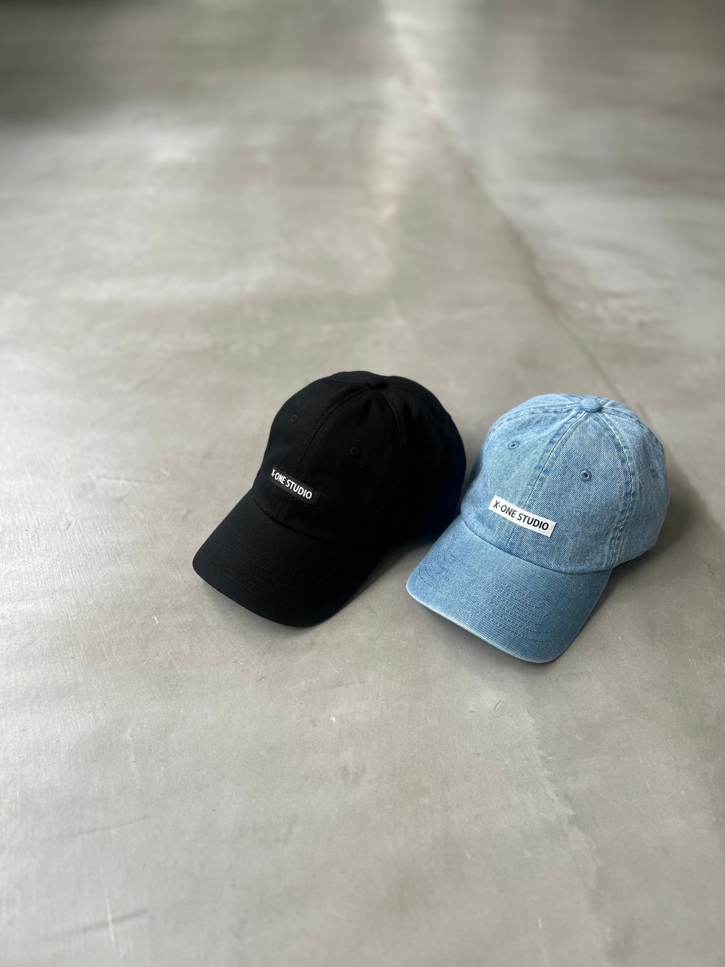 BOX LOGO CAP "DENIM'