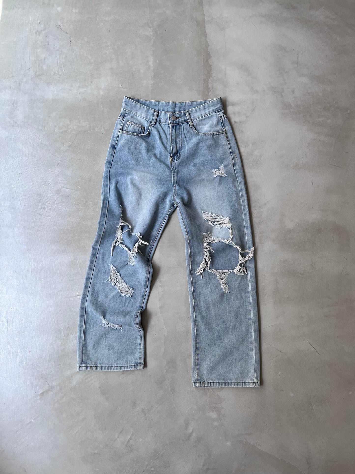 OVER DAMEGE DENIM