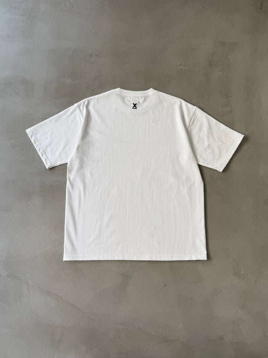 X-ONE COORDINATE TEE "WHITE"