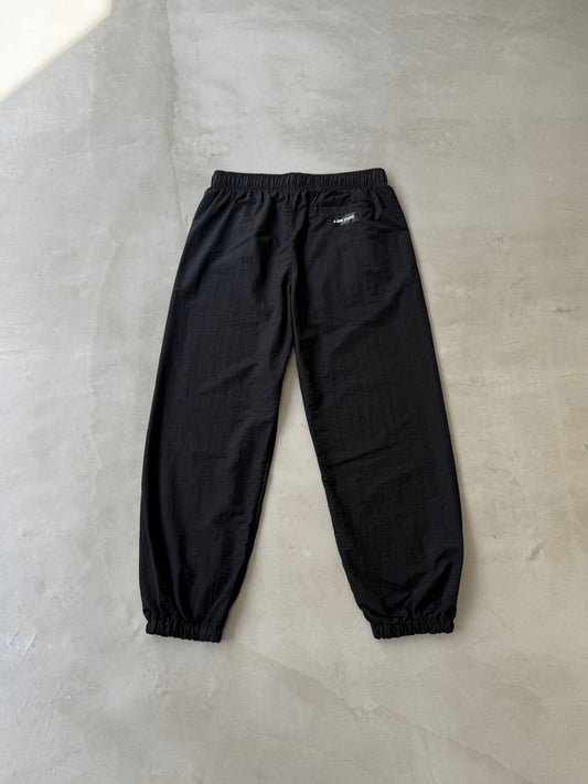 【MENS】WIDE NYLON PANT "BLACK"
