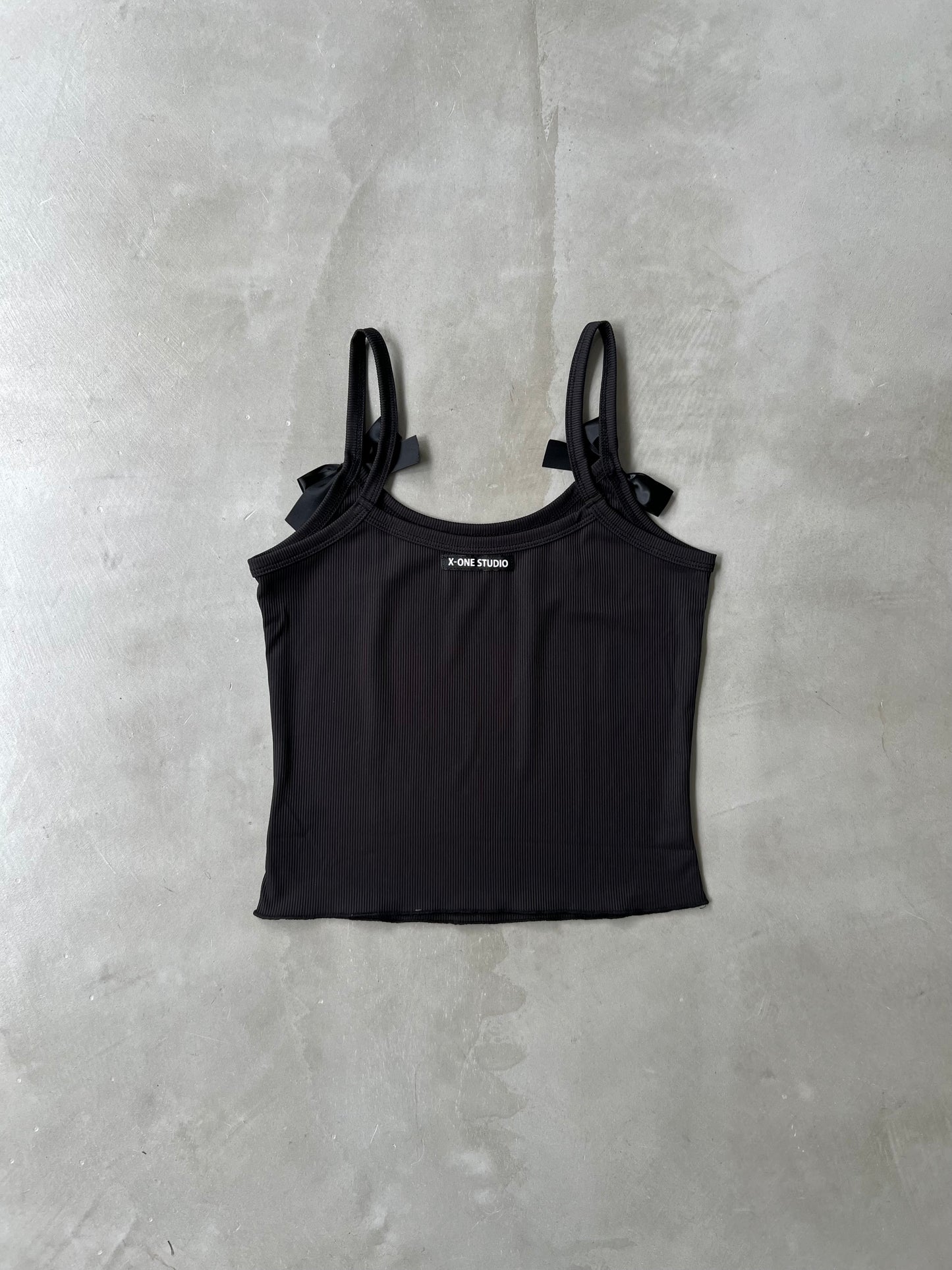 RIBBON CAMI "BLACK"