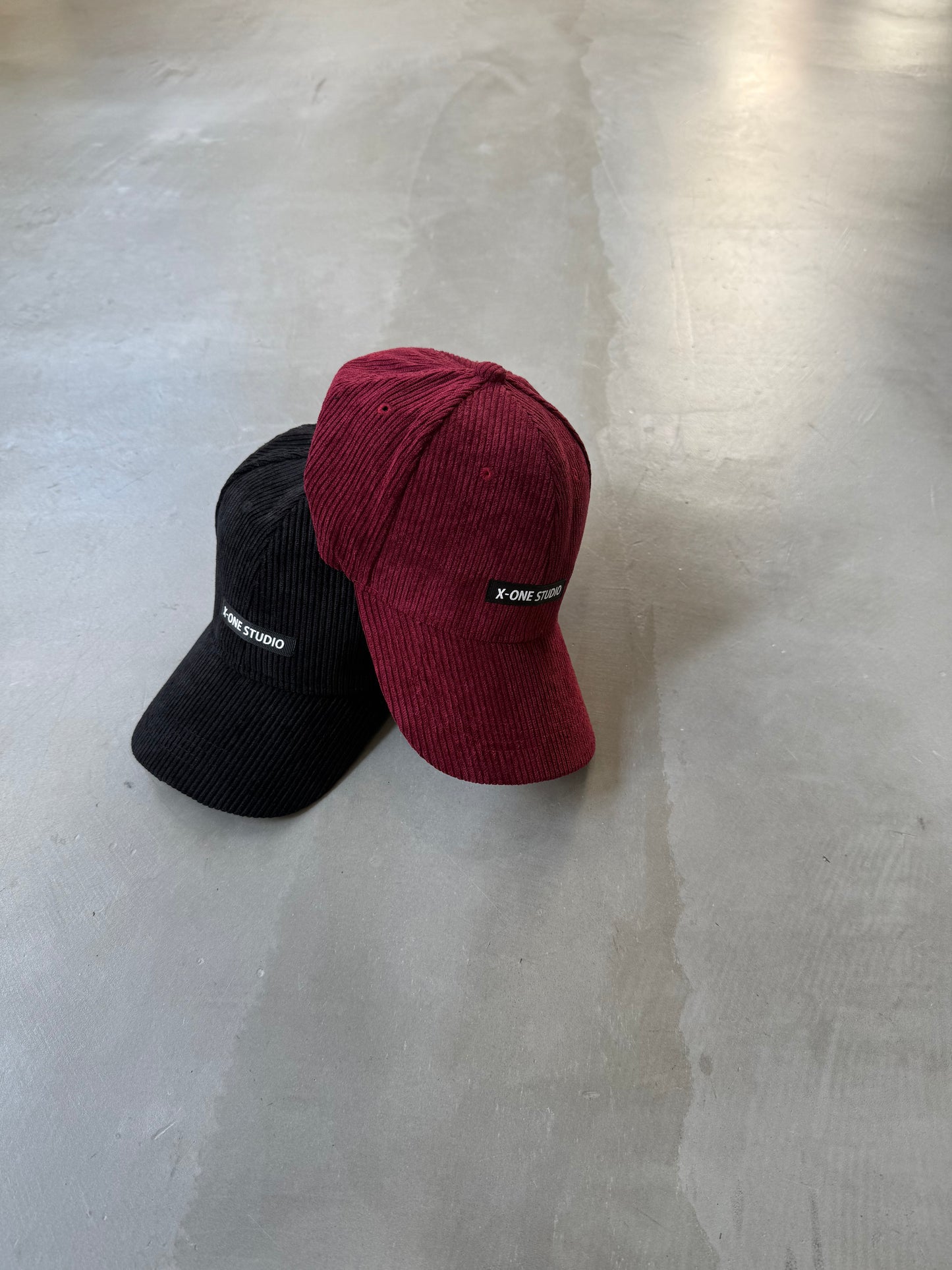 CORDUROY CAP "RED"