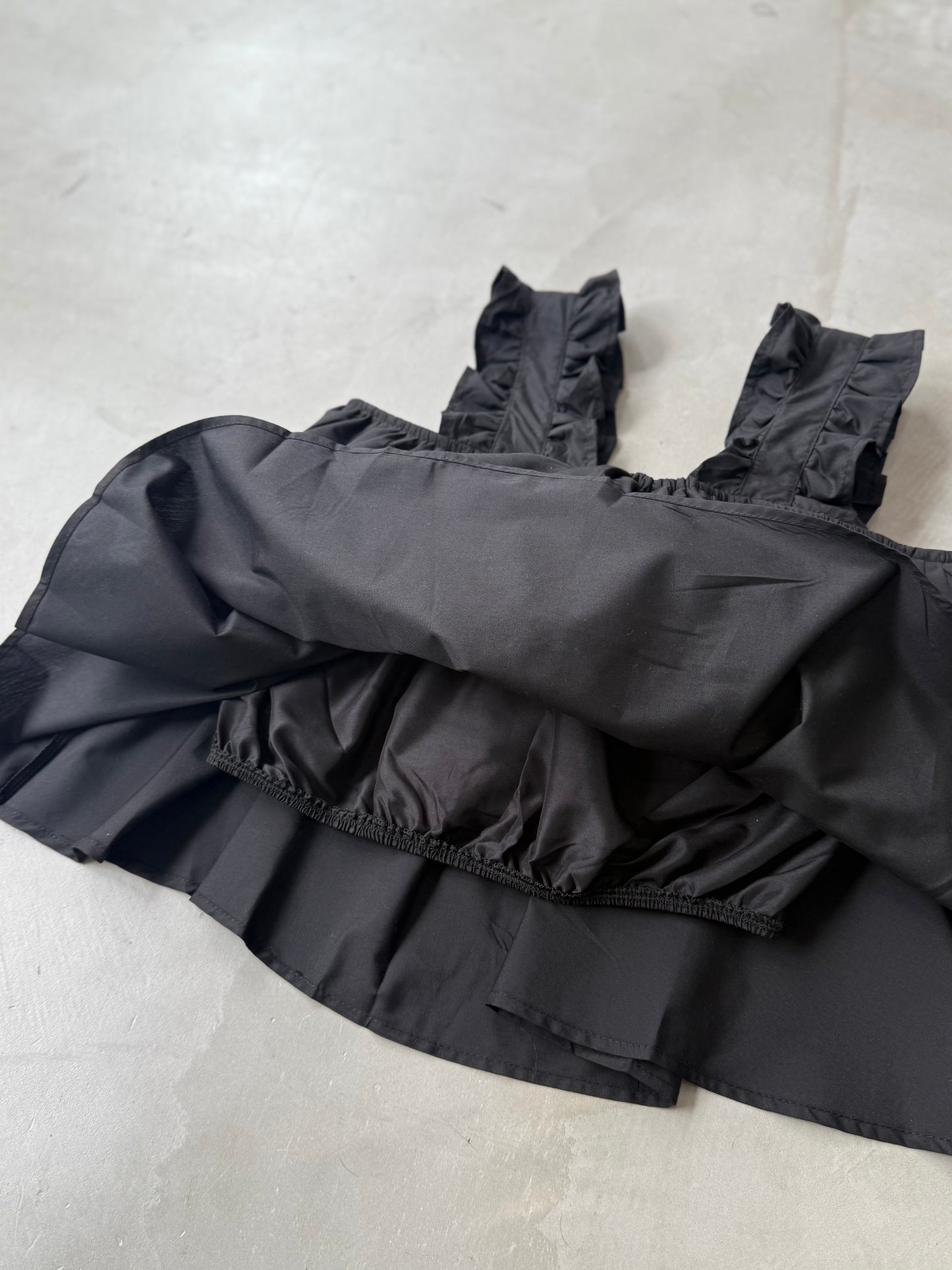 FAIRY BLOUSE "BLACK"