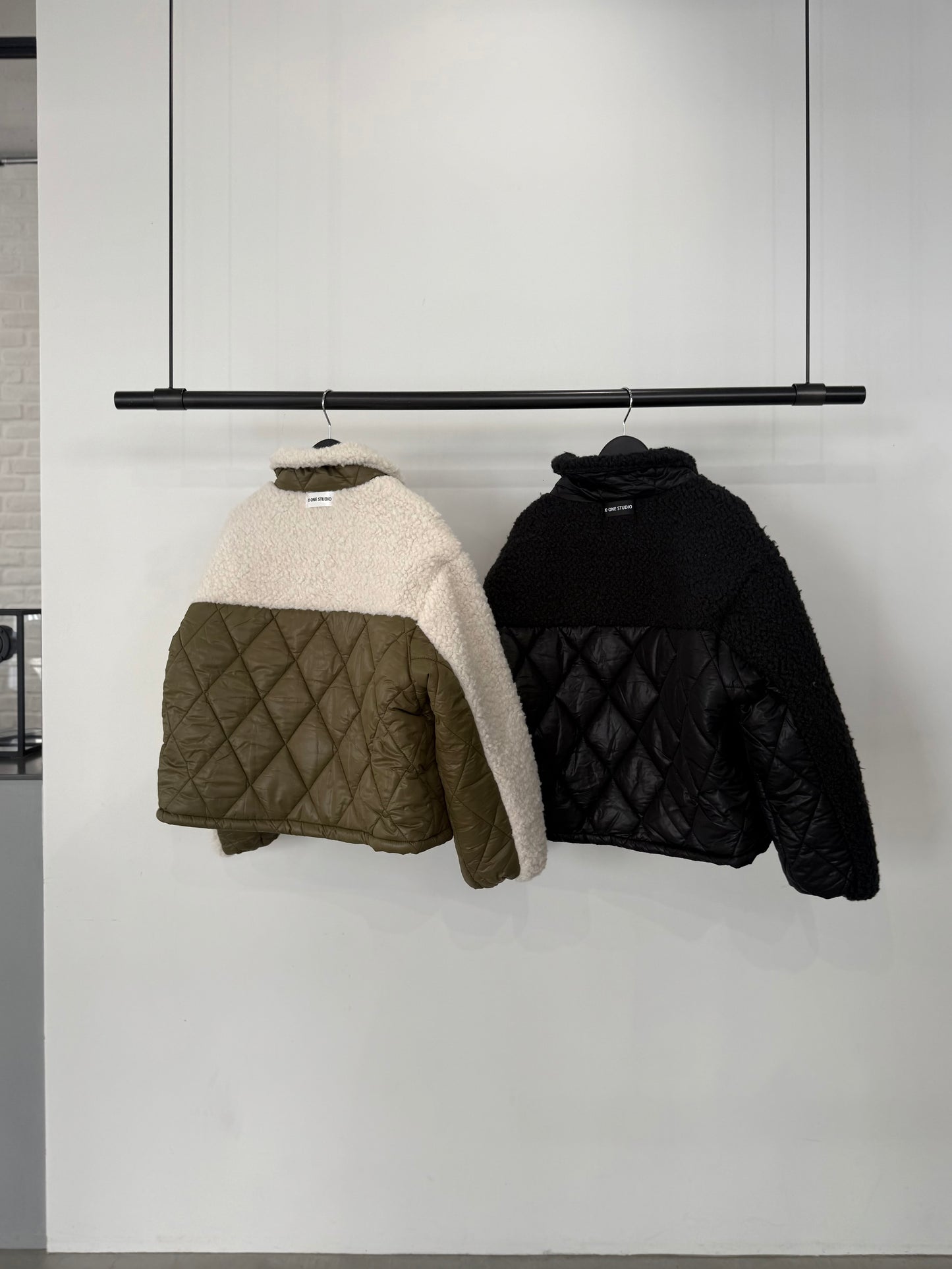 QUILTED BOA JACKET "OLIVE"