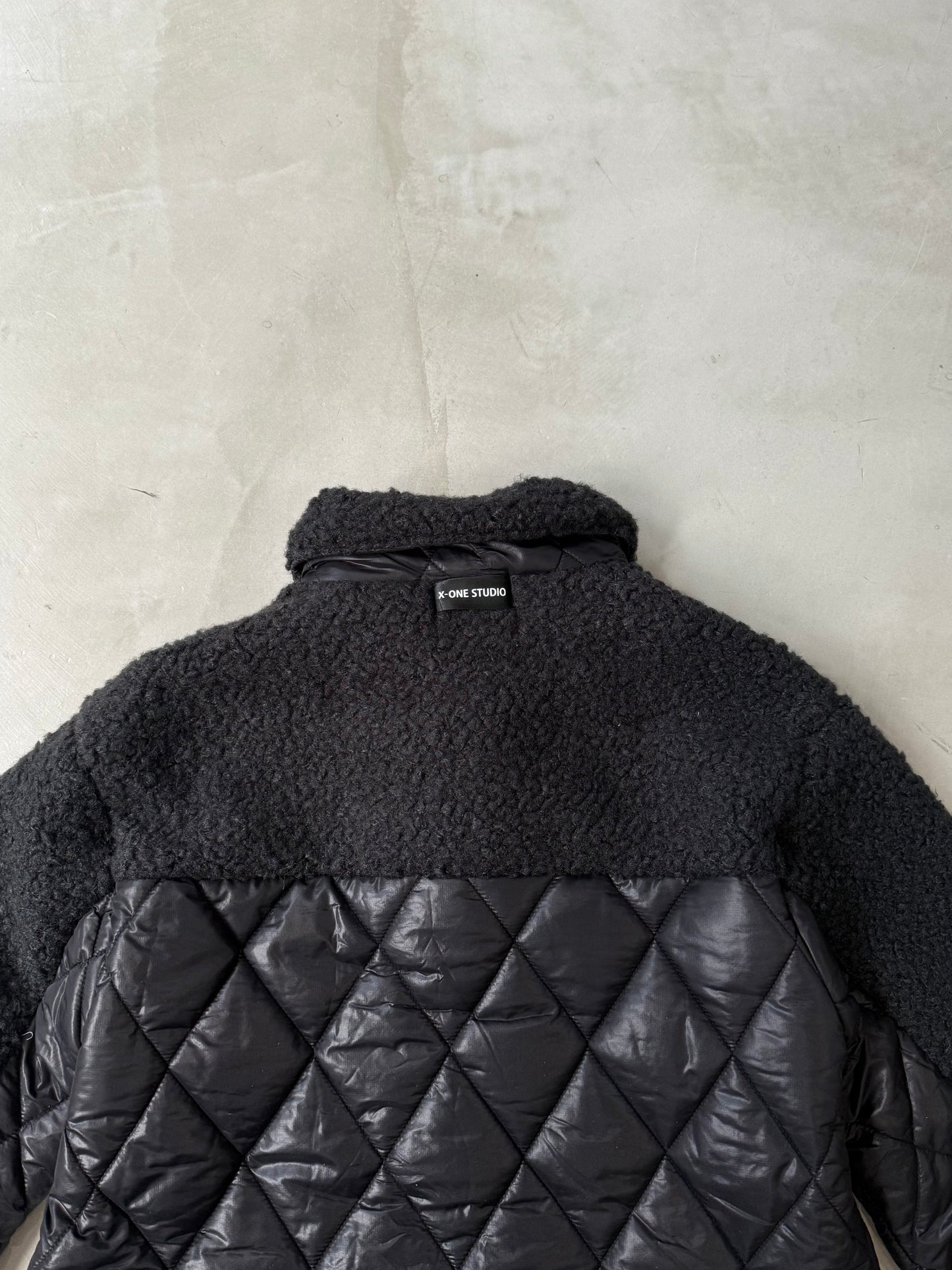 QUILTED BOA JACKET "BLACK"
