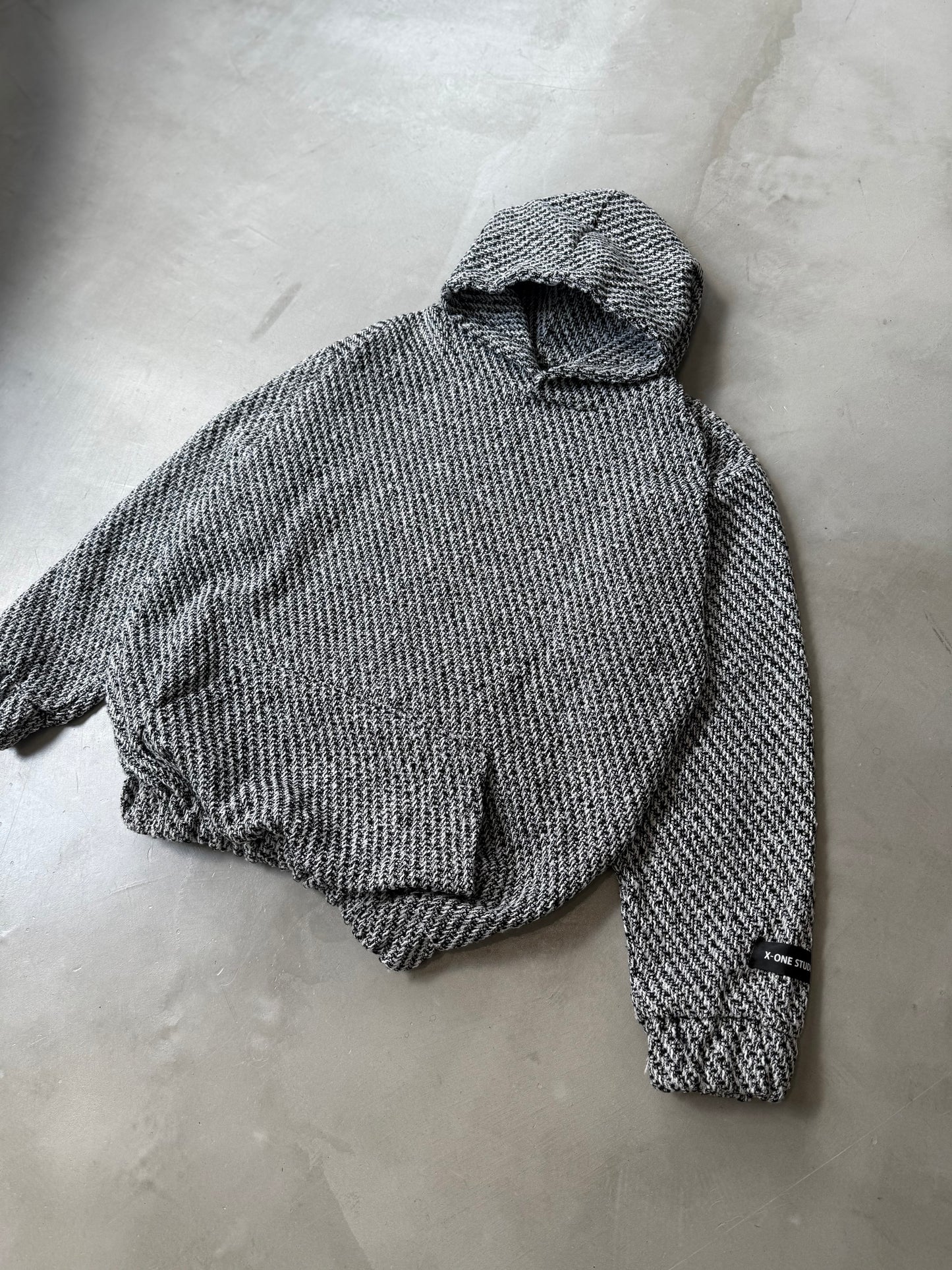 【MENS】TWEED HOODIE