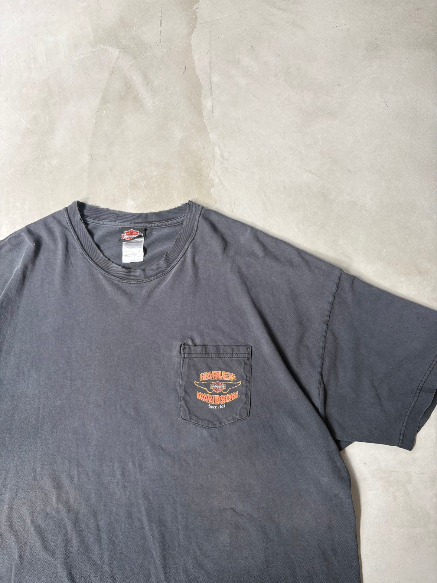 ［VINTAGE］Harley-Davidson Pocket T-shirt “NEVADA”