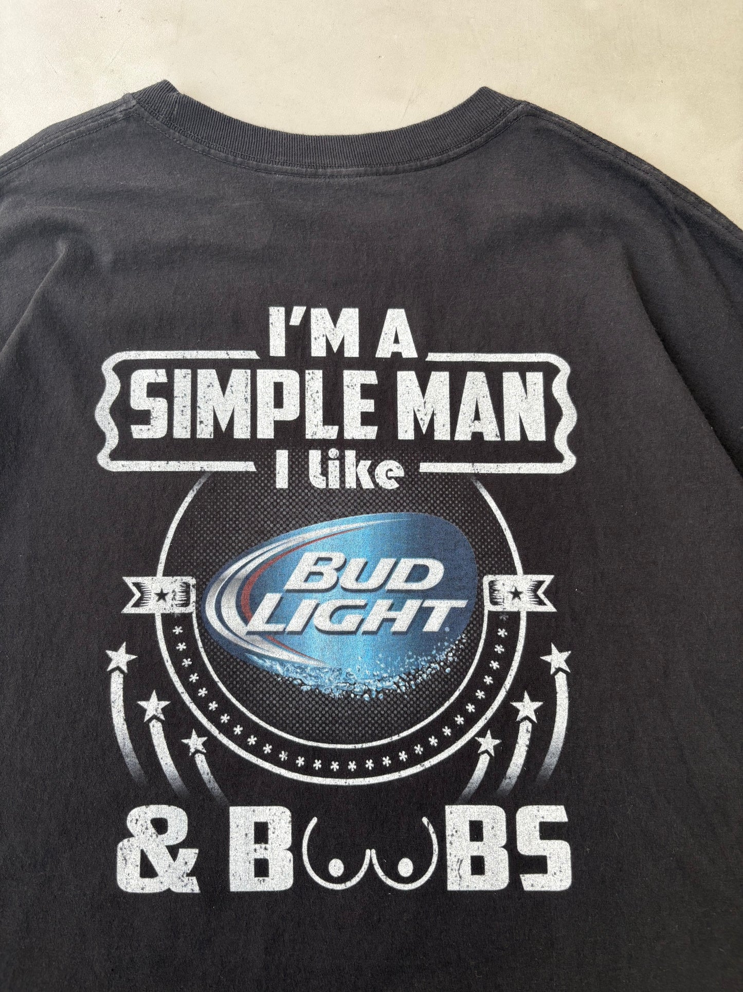 ［VINTAGE］T-shirt BUD LIGHT “BOOBS”