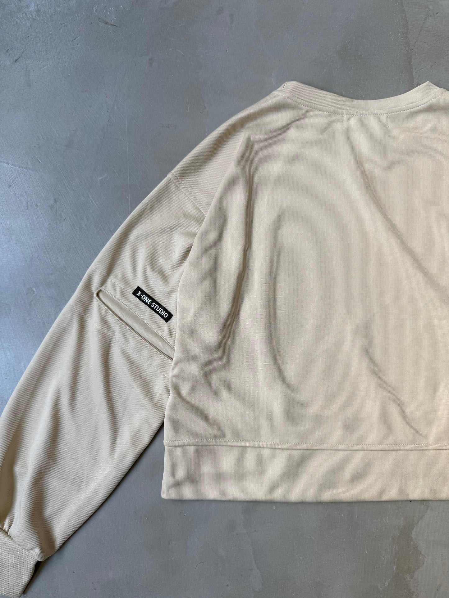 CUT OUT SWEAT SETUP "SAND"