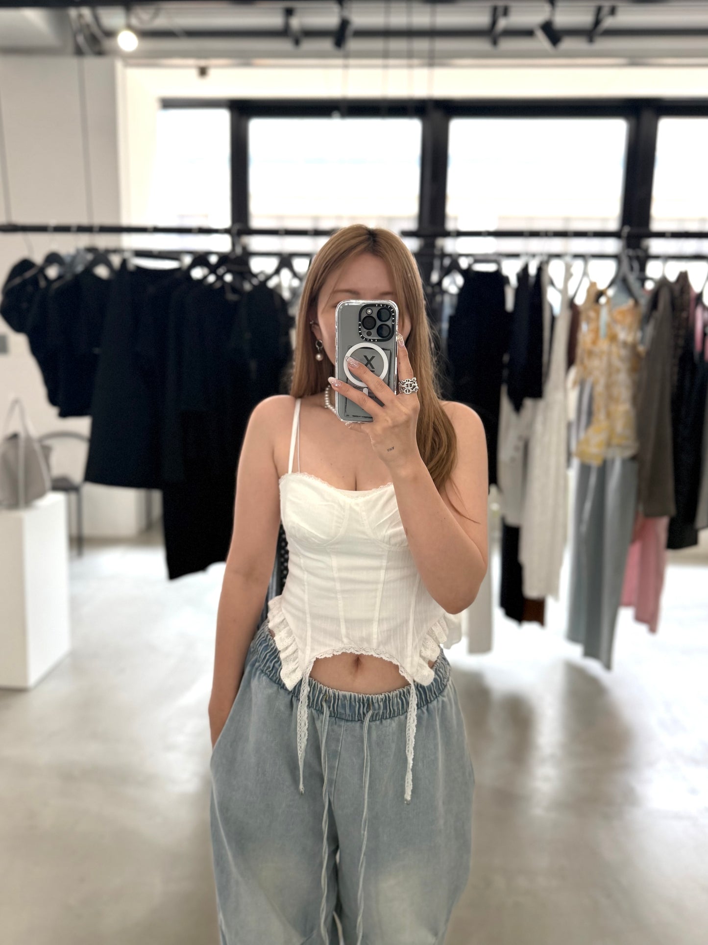 HEM STRAP TOP