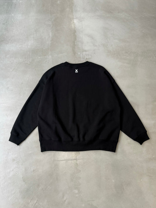 X-ONE WIDE SWEAT "BLACK"