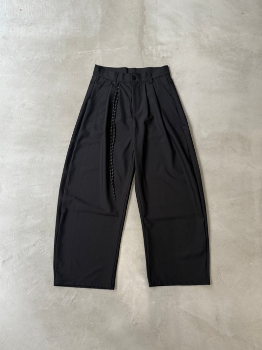 NYLON BARREL PANTS