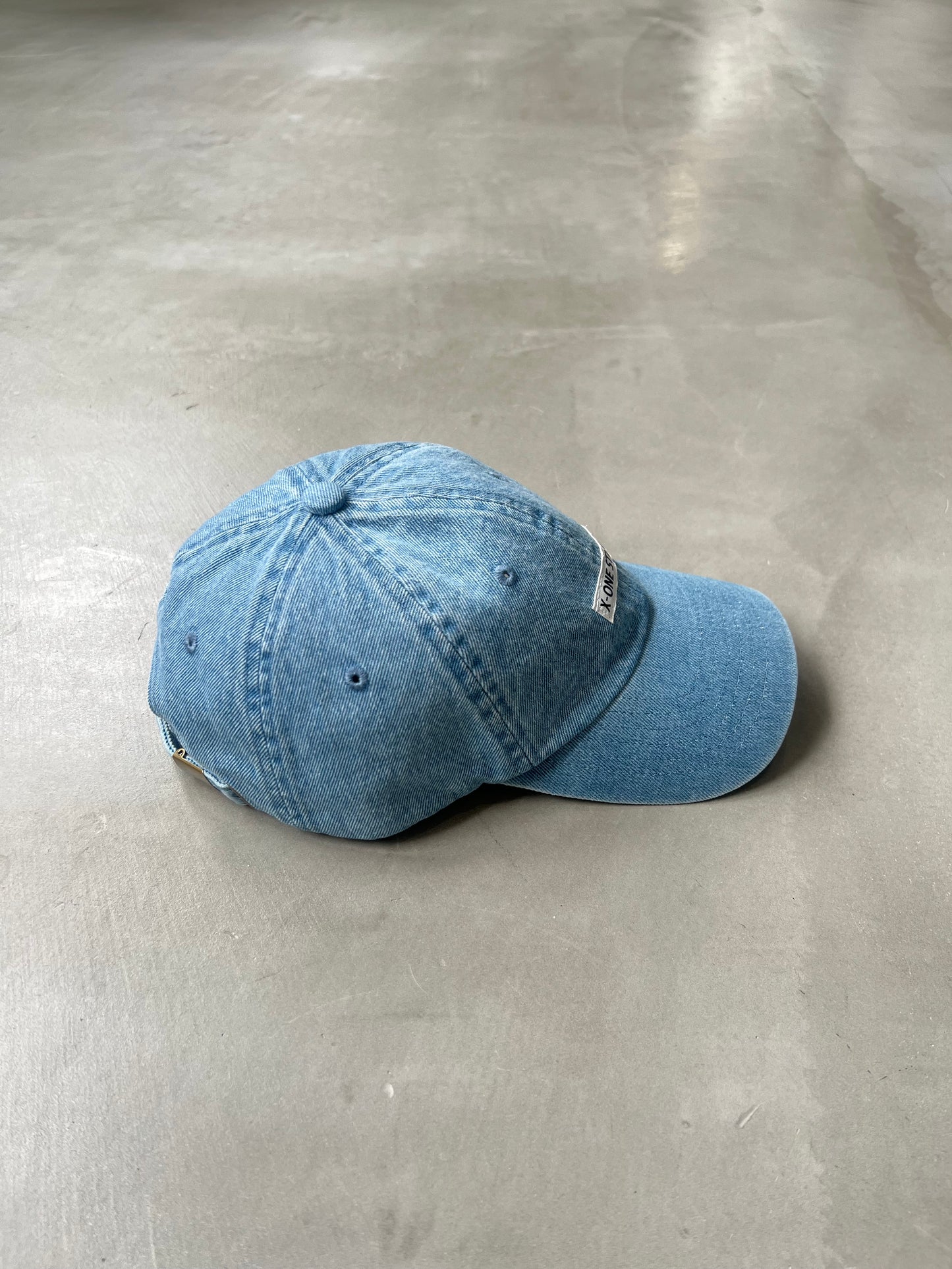 BOX LOGO CAP "DENIM'