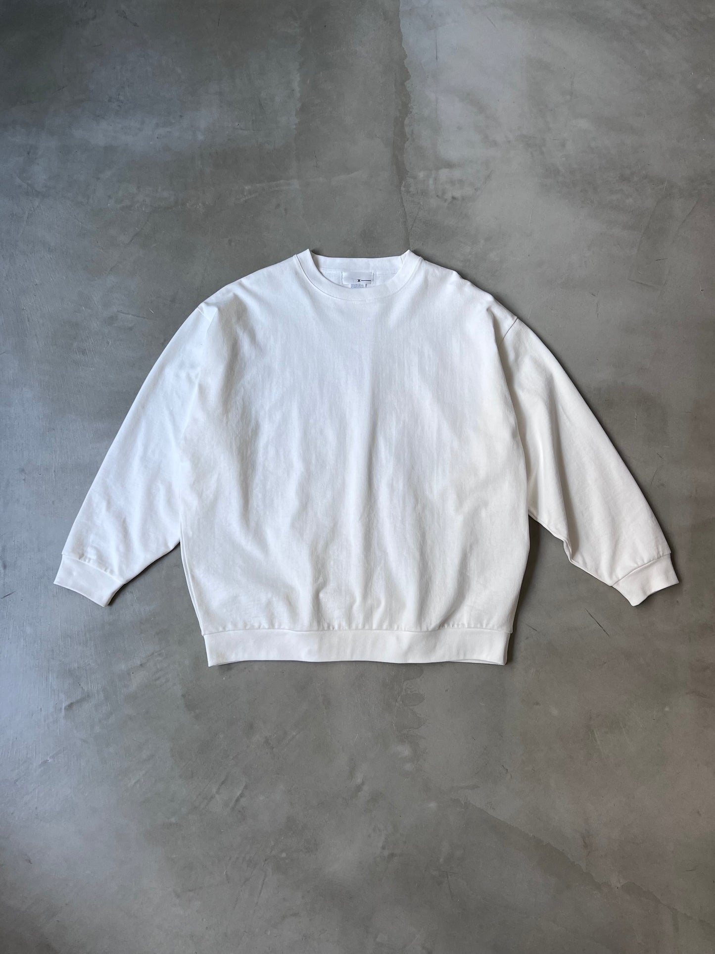 【MENS】9.0oz LONG TEE "WHITE"