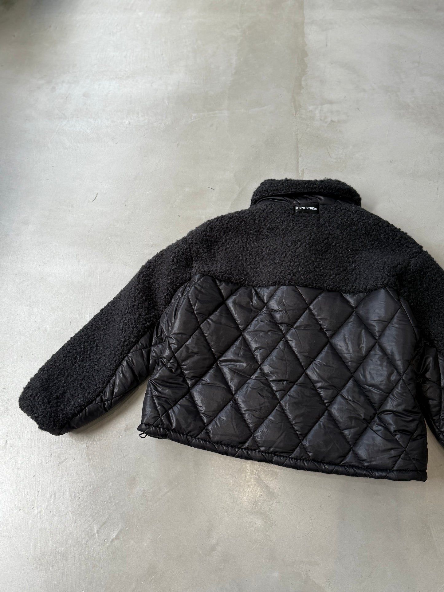 QUILTED BOA JACKET "BLACK"