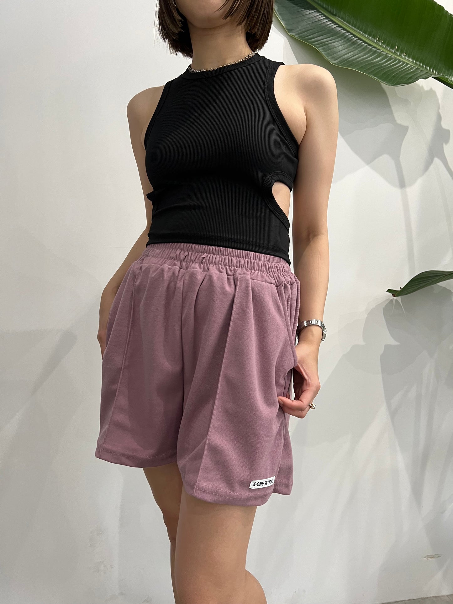 JERSEY SHORT PANTS "PINK"