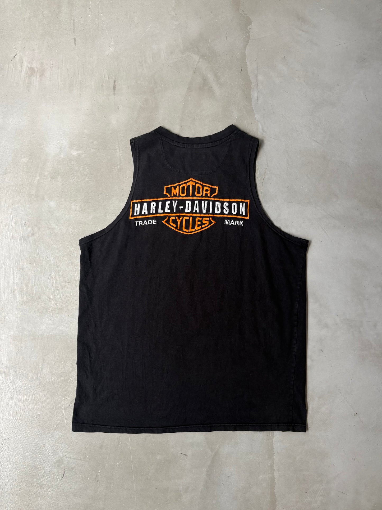 ［VINTAGE］Harley-Davidson Tank “Embroidery”