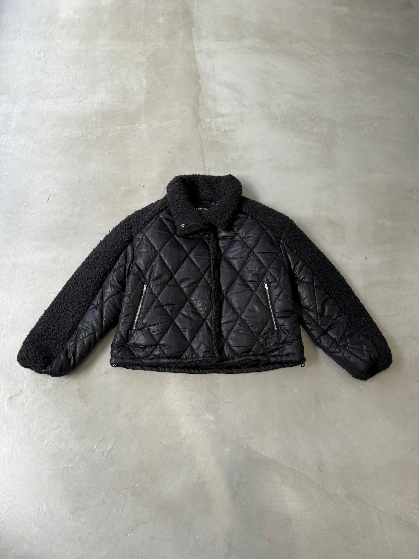 QUILTED BOA JACKET "BLACK"