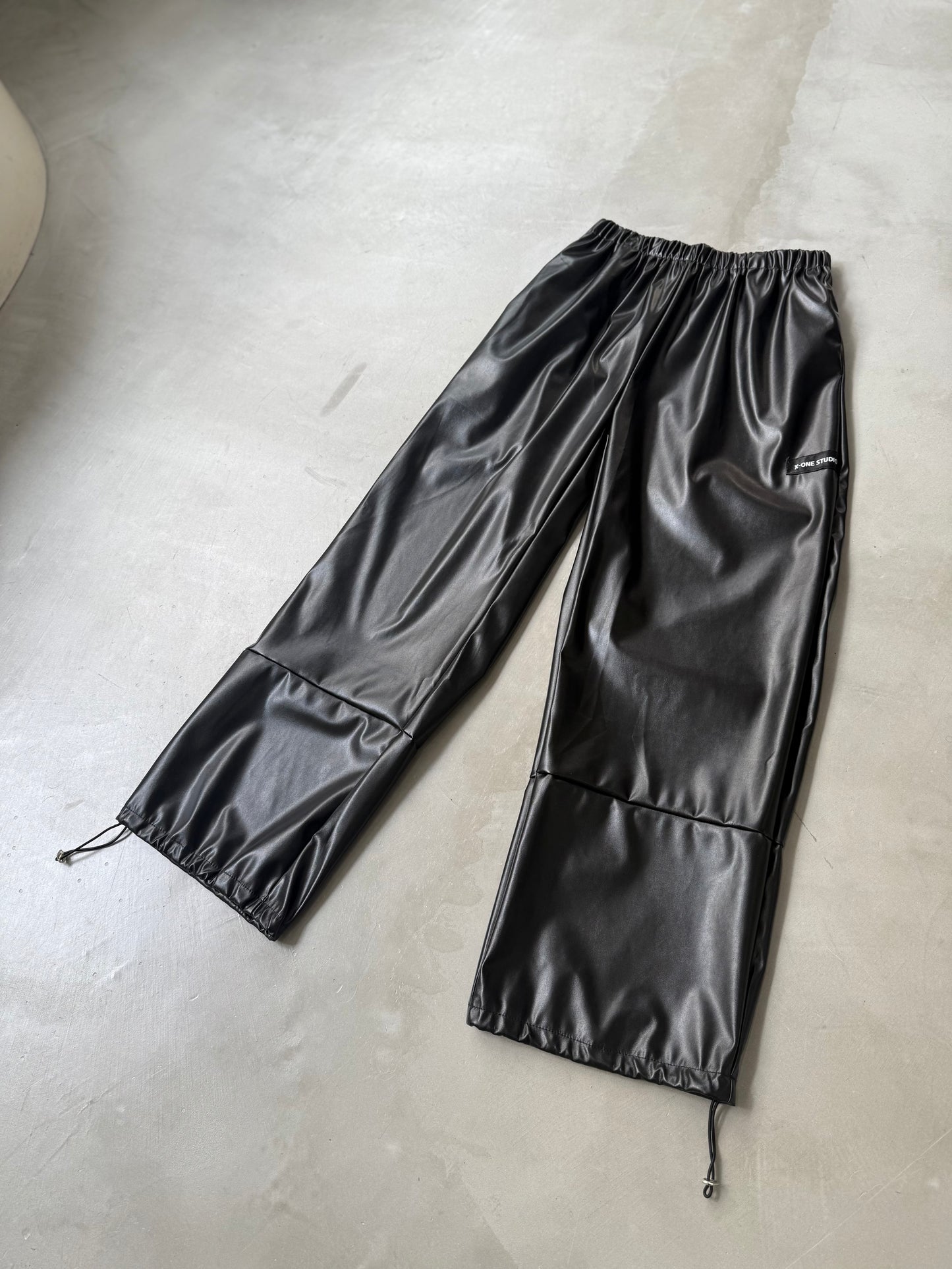 FAUX LEATHER PANTS