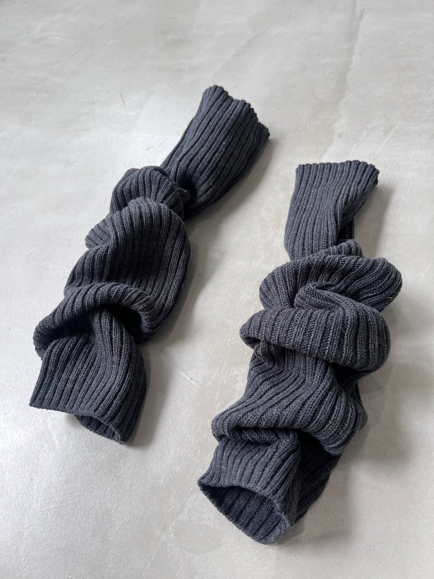 KNIT ARM WAMER "GRAY"