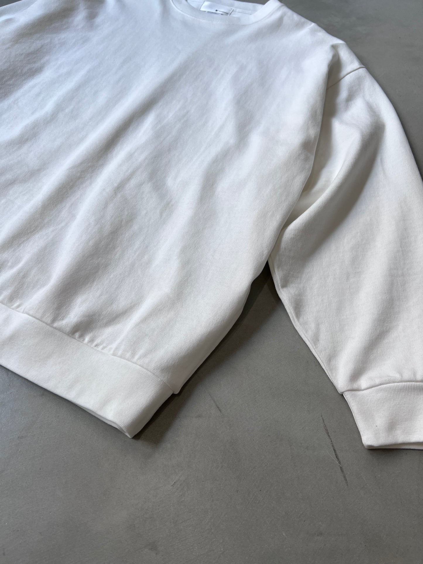 【MENS】9.0oz LONG TEE "WHITE"